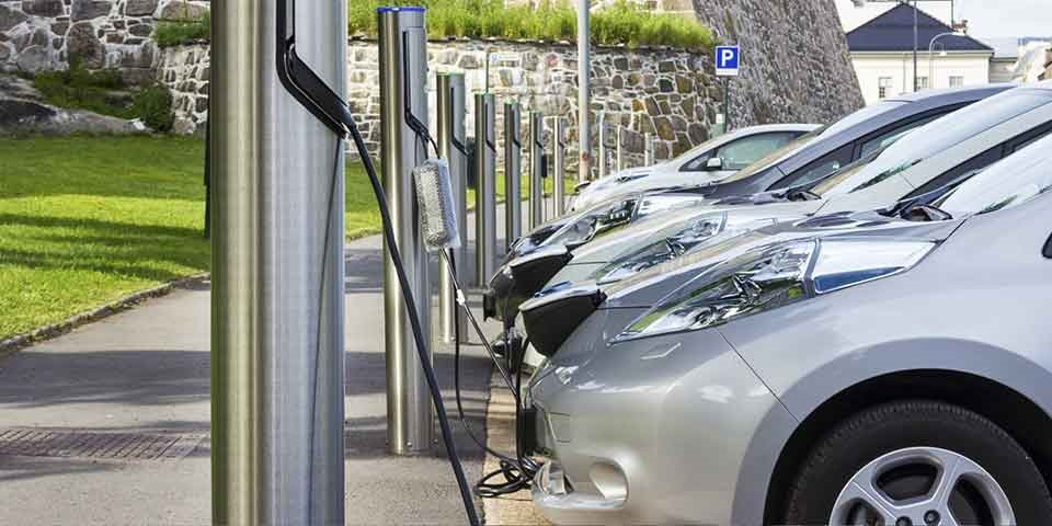 ev charger solution for commercial building