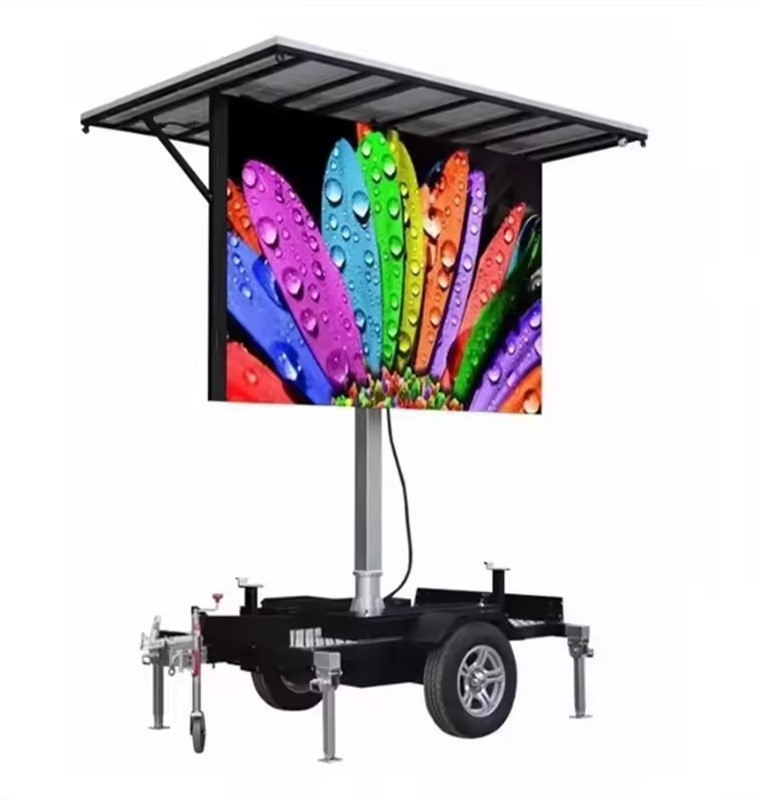 best solar mobile trailer commercial sign