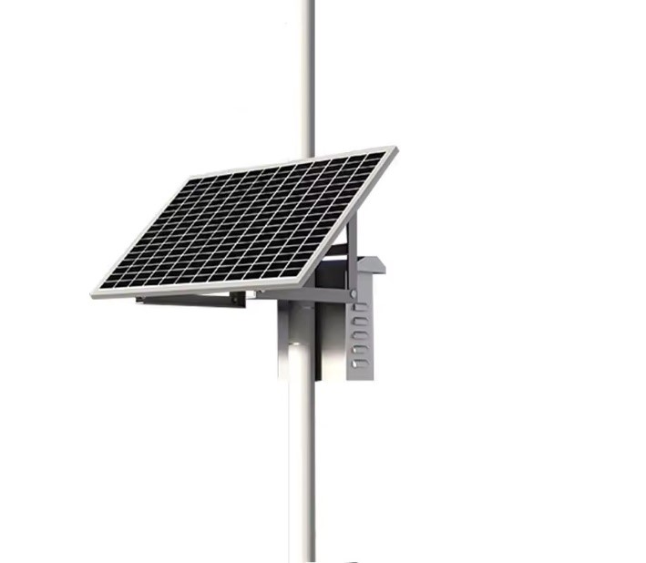 dc vspbca solar panel + security camera system + pir alarm